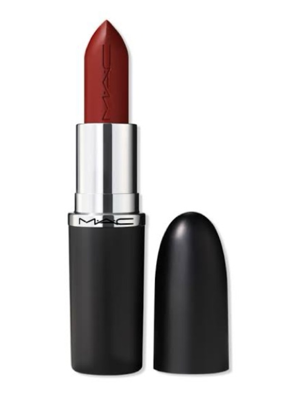 MAC Macximal Sleek Satin Lipstick 827 Dubonnet New No Box Full Size Authentic - Picture 3 of 4